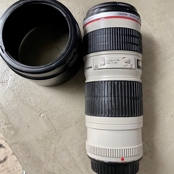 Canon Other - Canon EF 70-200mm f/4 L USM Telephoto Lens w/hood & bag